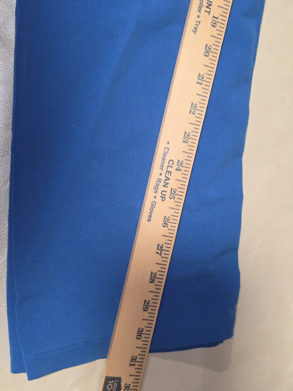 Figs Royal Blue Livingston High-Rise Straight-Leg Scrub Pants Women's Size Small
